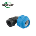 PP Compression Fittings PN16 DN20-110 Hot Sale Hdpe Irrigation Custom All Size TEE Push Equal Tee Water DIN Round ISO9001 CE OEM